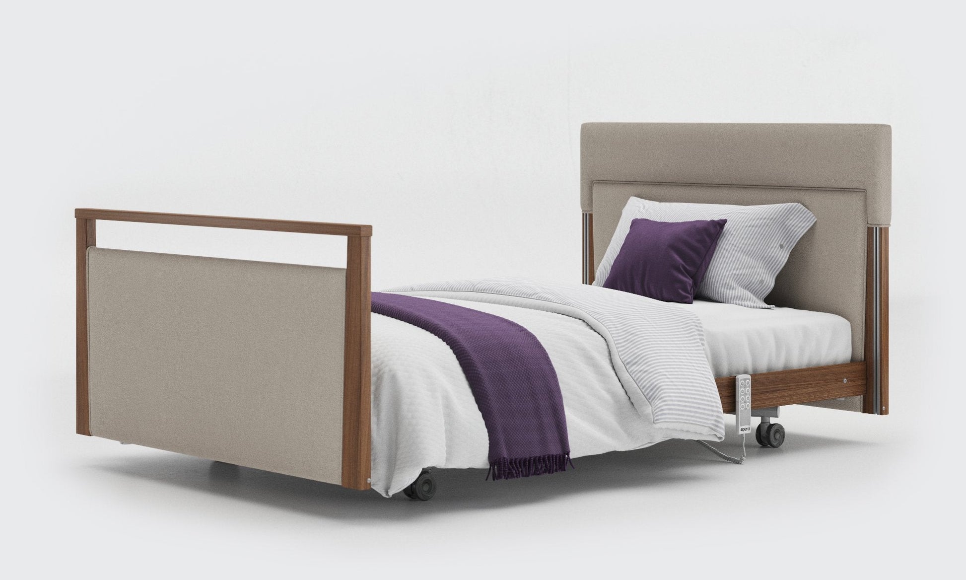 Upholstered Opera Signature profiling care bed